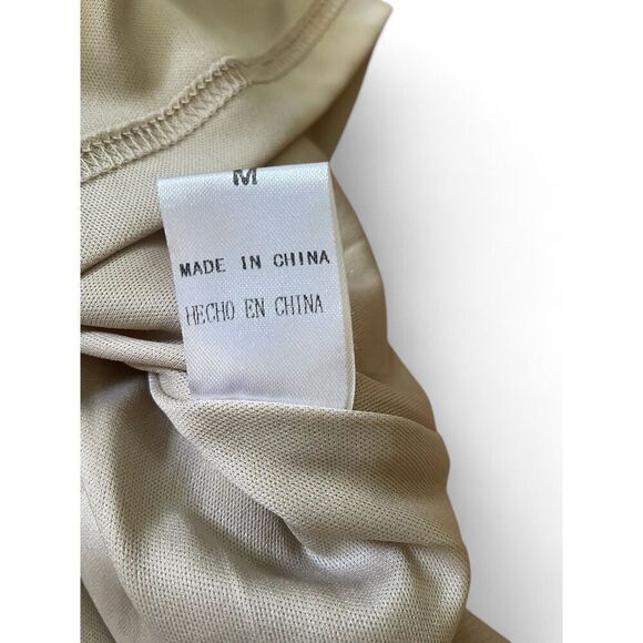 Madewell Bohemian Style Beige Mini Hippie Bell Sleeve Dress Sz M Excellent Cond. - Picture 8 of 10